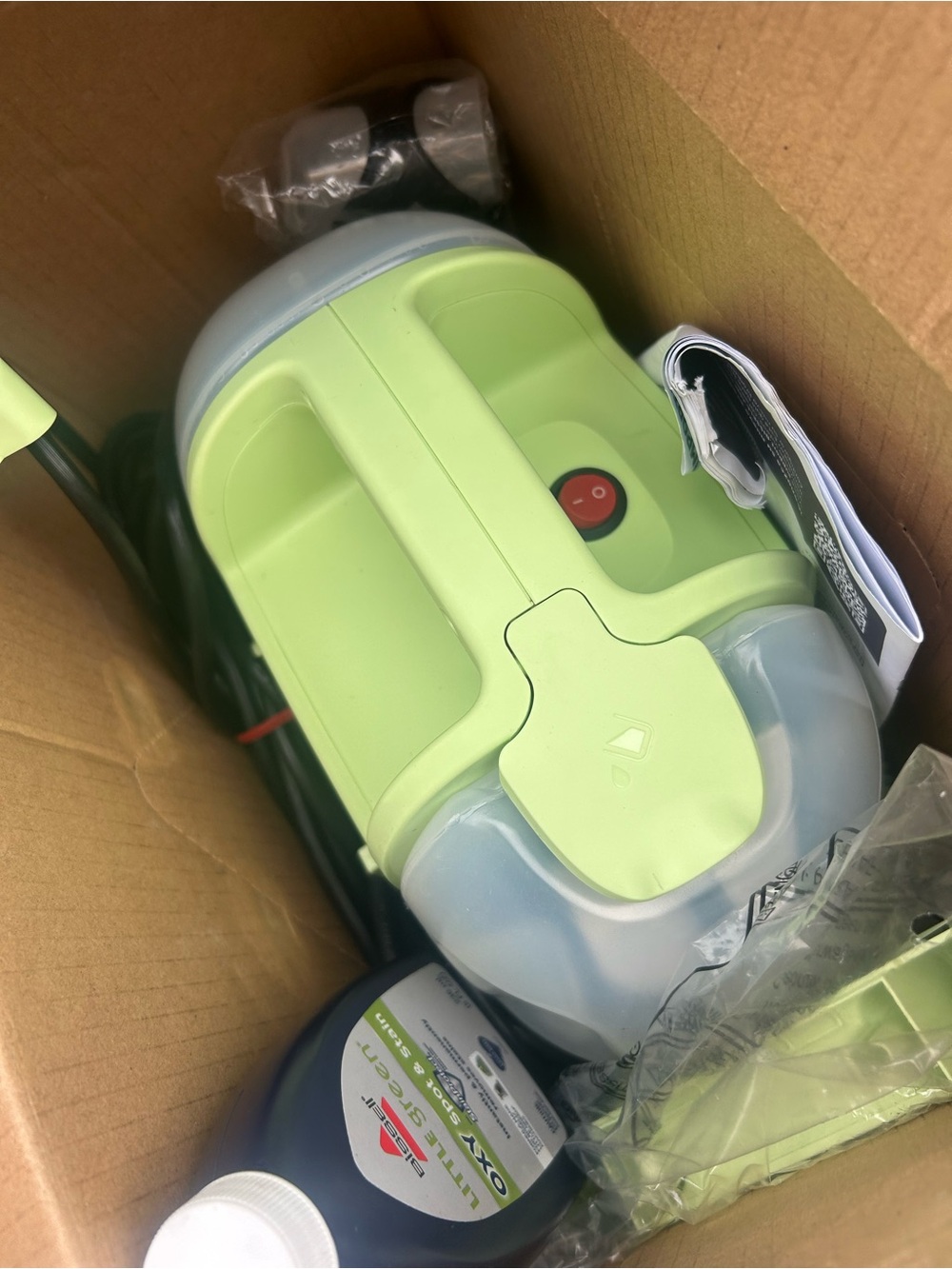 BISSELL Little Green Portable Carpet Cleaner Mini - Picture 2 of 7